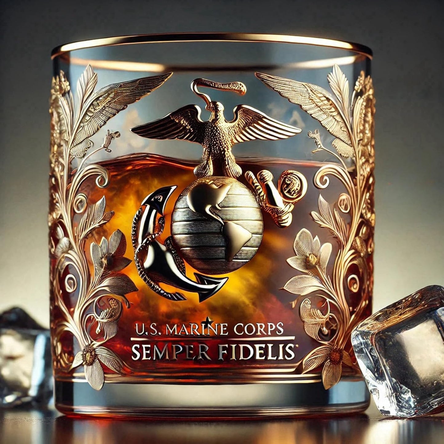Fanyil Veteran Tribute Glass