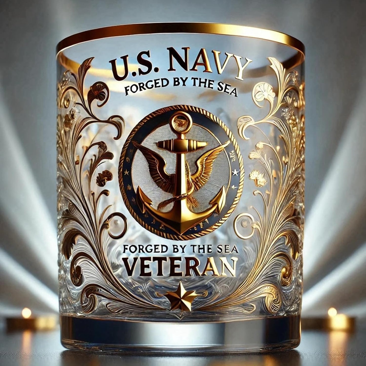 Fanyil Veteran Tribute Glass