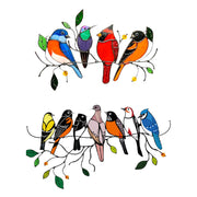 Birds Stained Glass Window Hangings - Libiyi